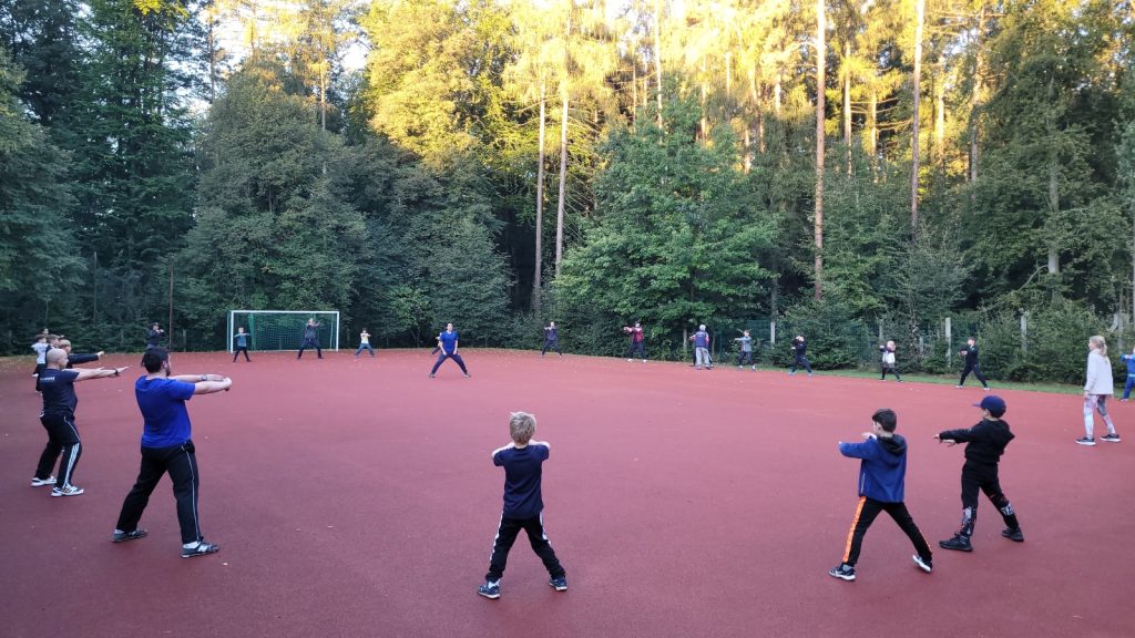 Morgendlicher Frühsport