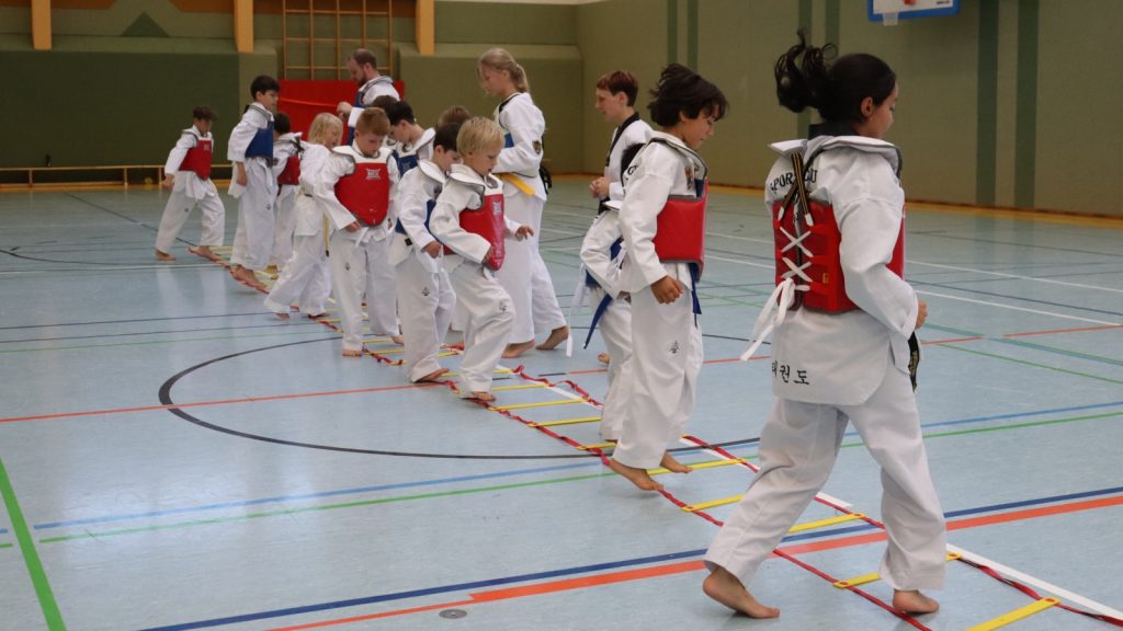 Step- und Koordinationstraining